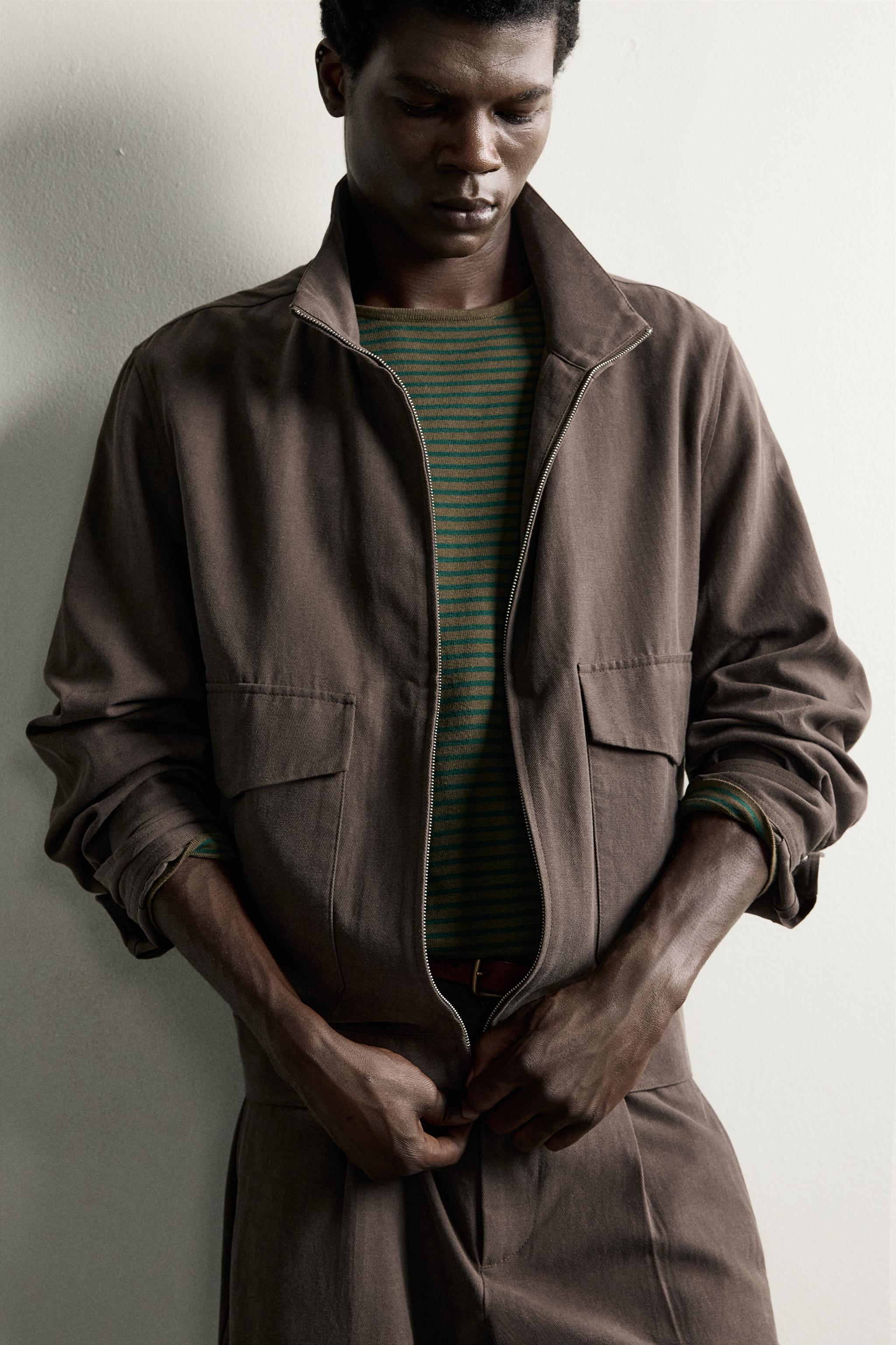 REGULAR-FIT POCKET OVERSHIRT